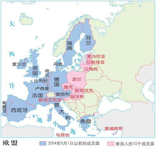 欧洲地图 欧洲地图